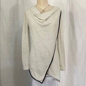 Marc New York Cream Waffle Knit Top